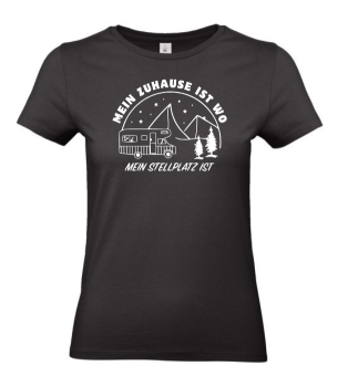 T-Shirt "Zuhause ist, wo mein Stellplatz ist"
